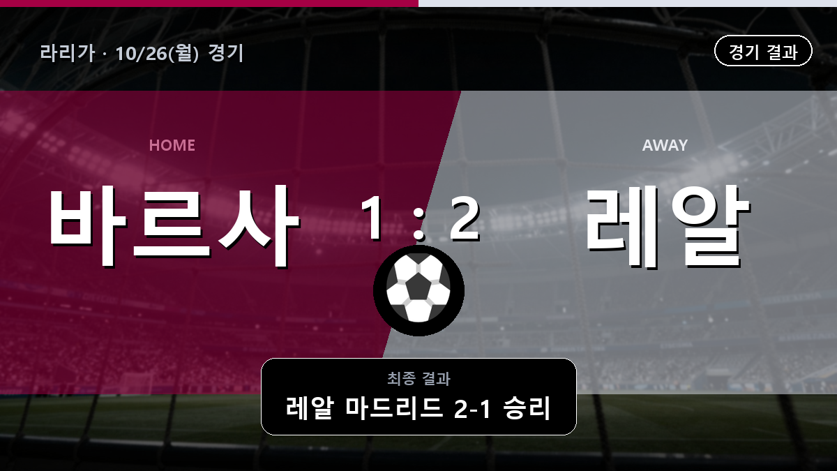바르셀로나 레알 마드리드 라리가 경기 하이라이트 결과와 중계 정보