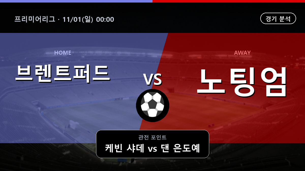 브렌트퍼드 노팅엄 프리미어리그 경기 분석과 중계 정보
