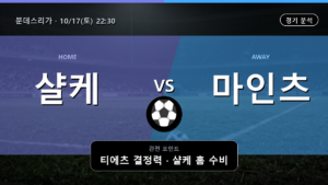 샬케 마인츠 분데스리가 경기 분석과 중계 정보